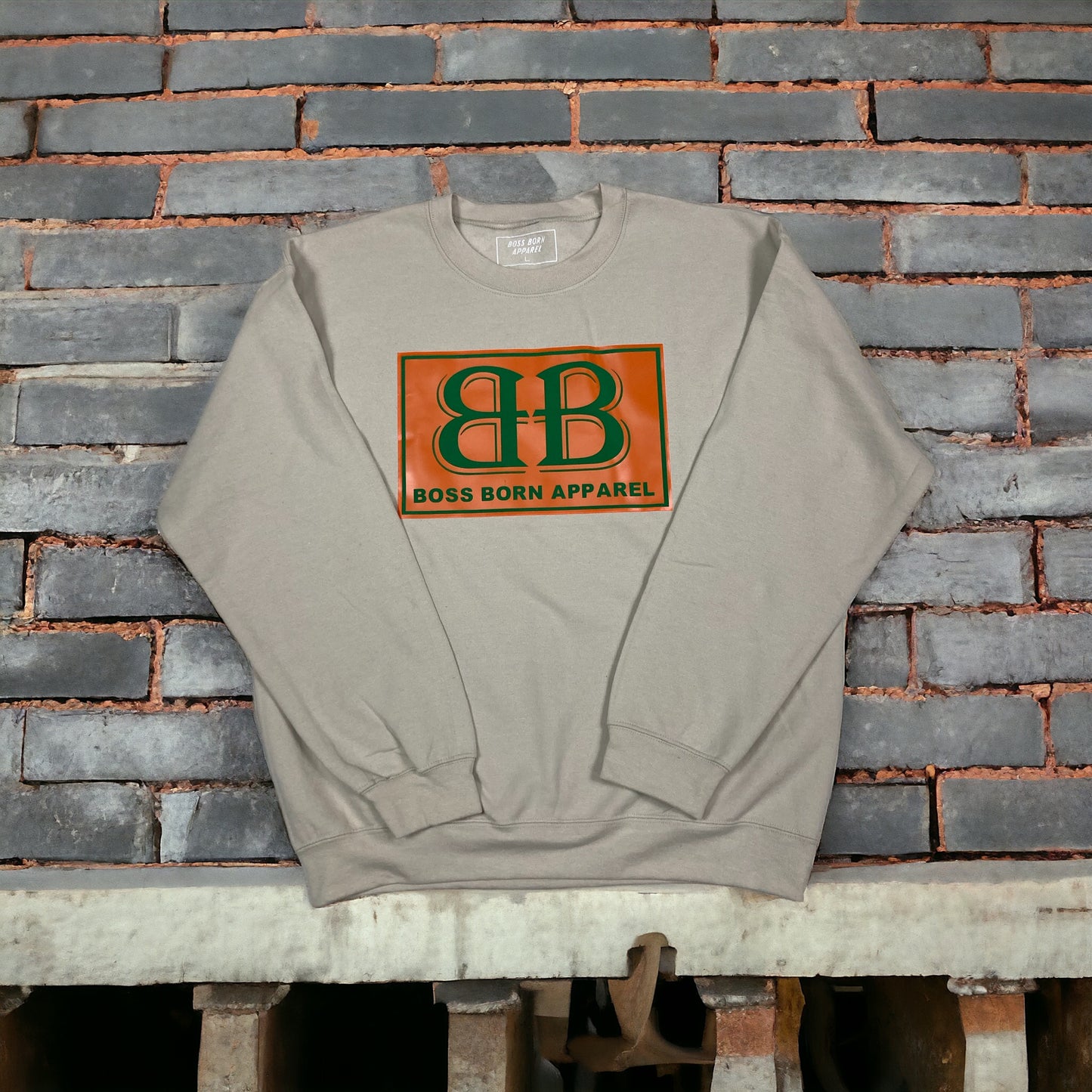 Crewneck Sweater/ Boss Born Double B Gutted